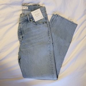 Abercrombie & Fitch the Dad high rise jeans